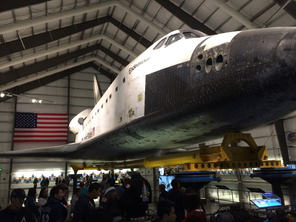 Space shuttle Endeavour at the California Science Center